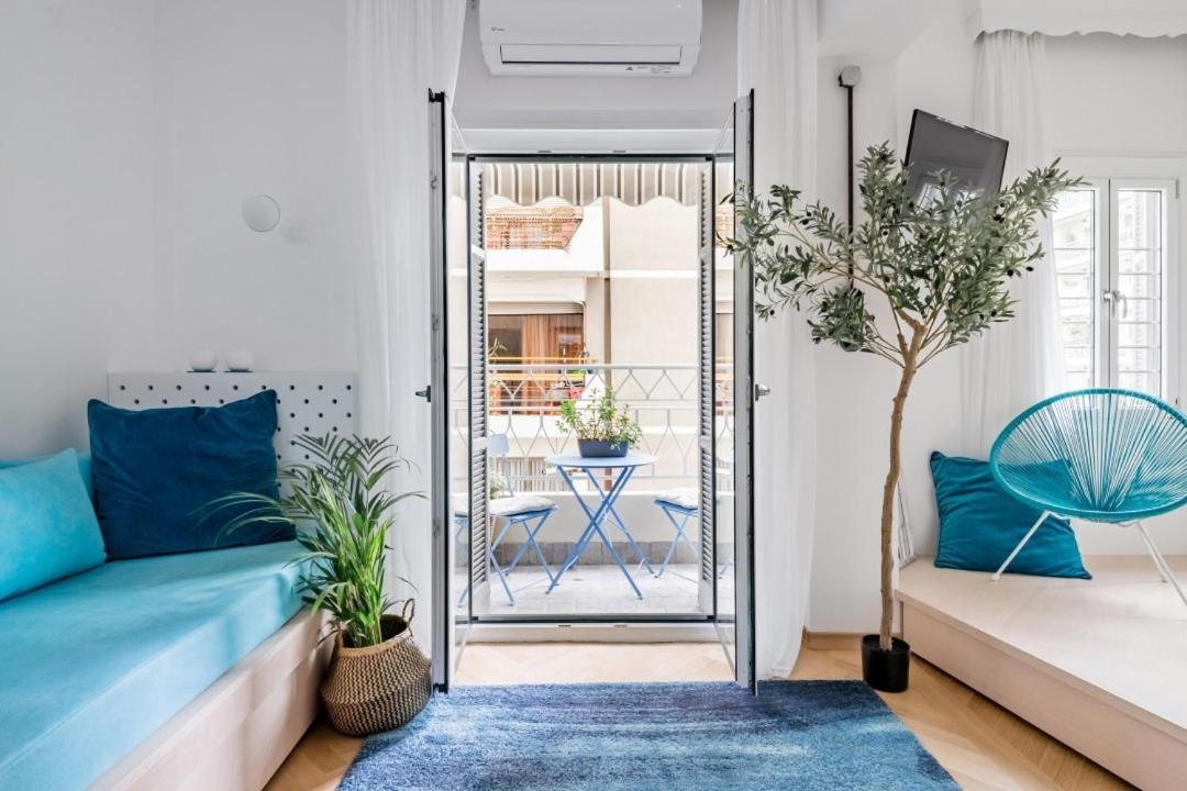 Blue City Center Boutique Apartment เทสซาโลนิกิ ภายนอก รูปภาพ